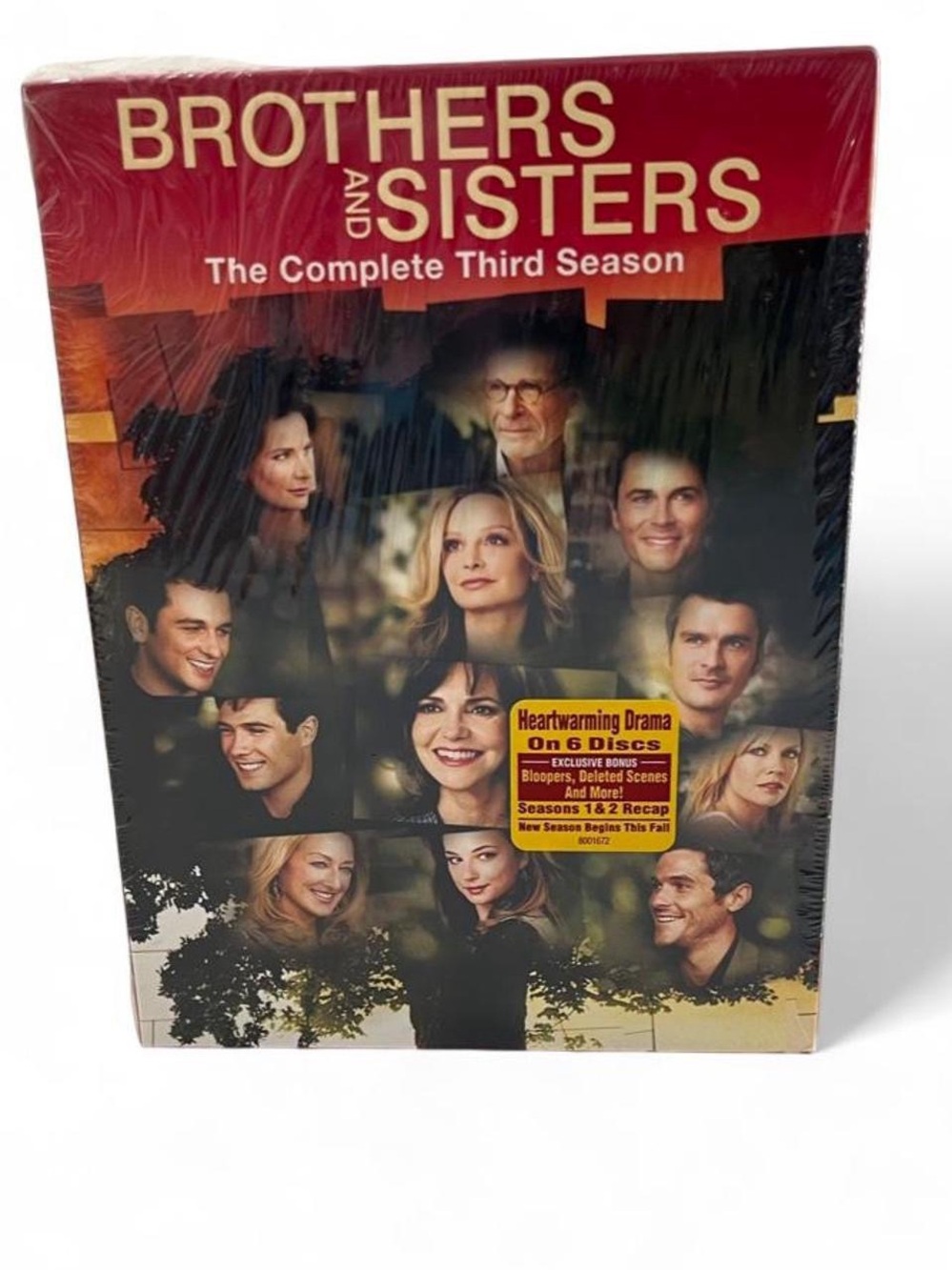 Brothers and Sisters Complete Third Season DVD Box Set Family Drama TV Series